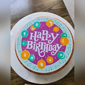 Vintage Musical Cake Plate